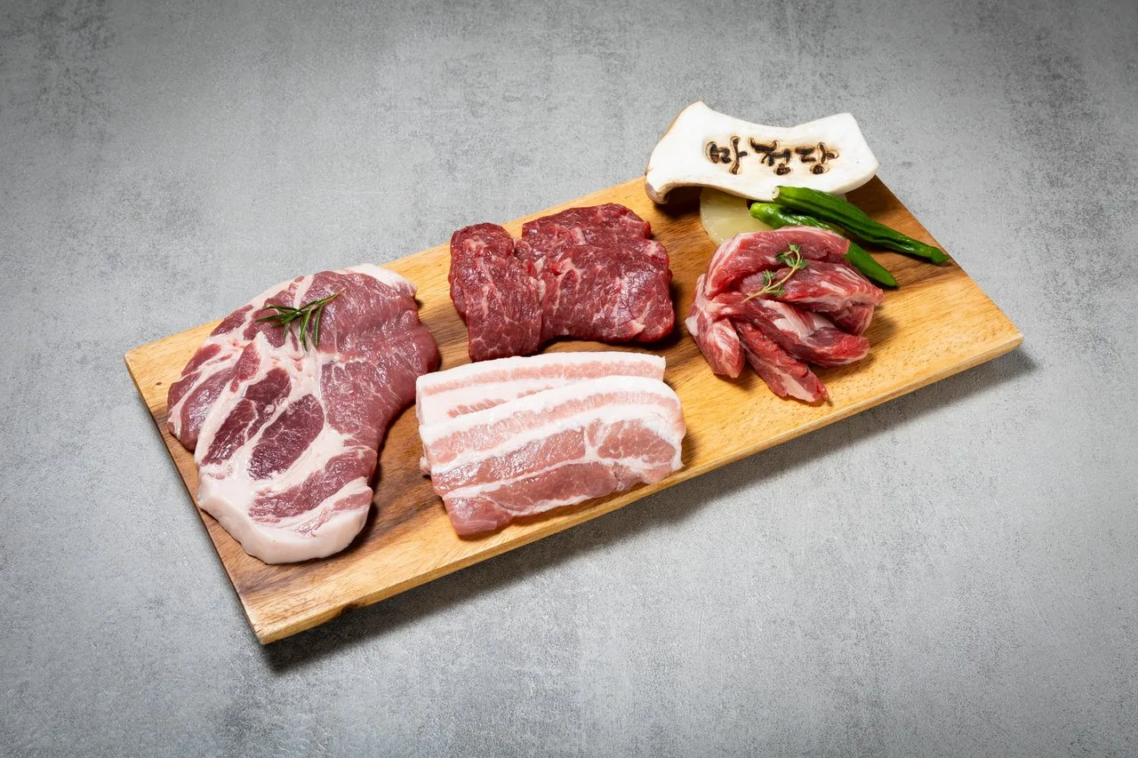 마정당 소고기·돼지고기 메뉴 9